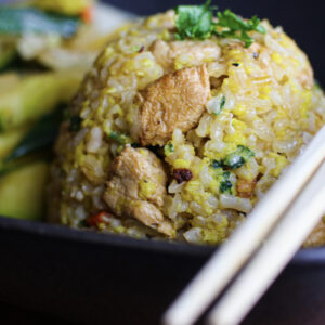 Vegan Chicken Fried Rice